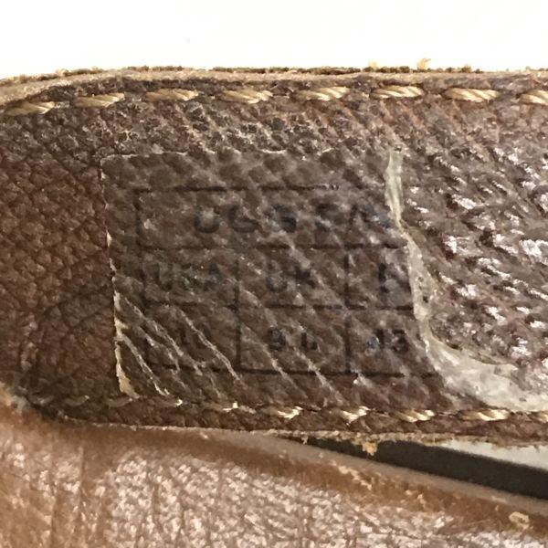 UGG Australia Leather Sandals UK9 27.5-28 Brown flat(USED)