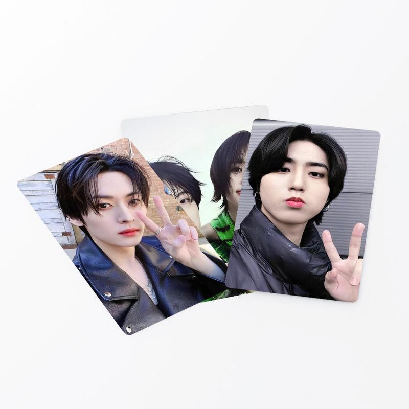 55pcs SKZOO Stray Children Extended Enjoy 'Ate' Special Card Personal Cards Collection Selfie Cards Fans Souvenir Collection Gifts