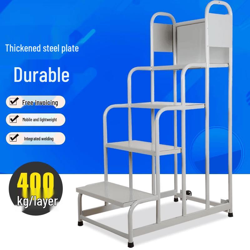 JINGGENG Mobile Warehouse Ladder