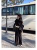 Women's Casual Korean-Style Two-Piece Sportswear Set for Spring and Autumn