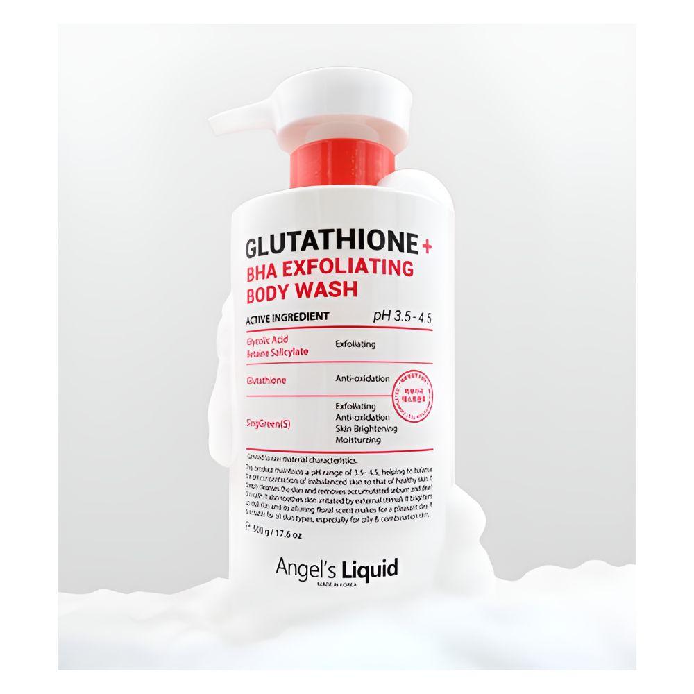 Angel s Liquid Glutathione 700 V-Body Wash 500ml x 1 - Whitening, Brightening, Body Care