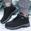 Autumn Winter Fashion New Collection with Velvet Warm Soft Bottom Elderly Boots Anti Slip Lightweight Dad's Walking Snow Boots