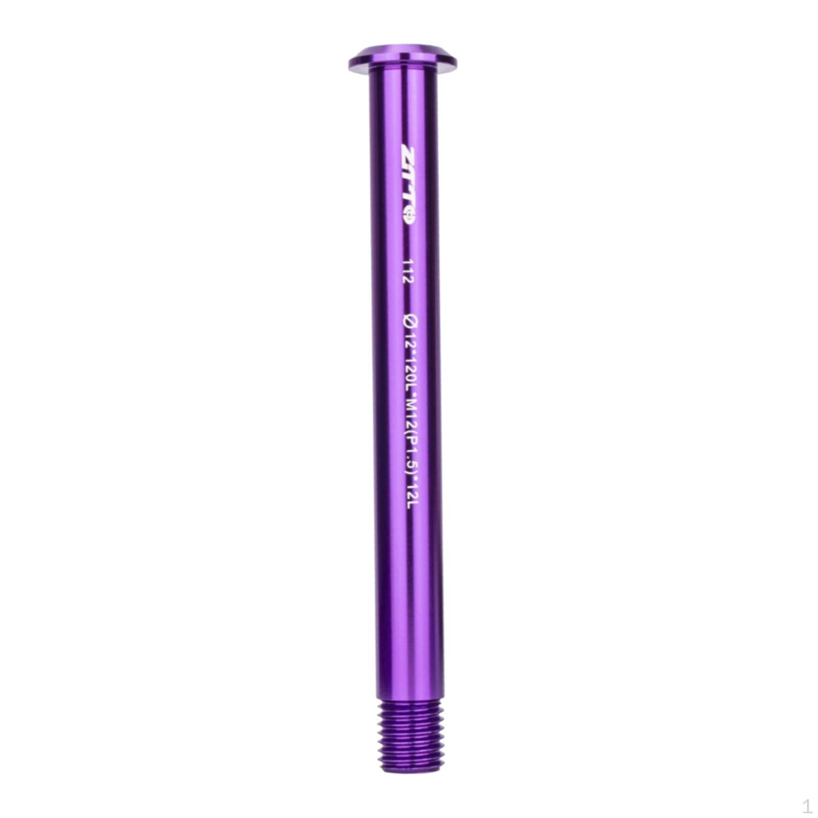 thru Axles Tube Bicycle Parts for Mountain Bike Cycling Accessories CNC 12mm 12x120xM12 P1.5x12L
