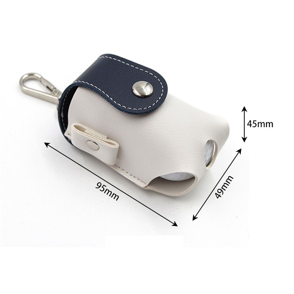 Portable Golf Accessories PU Leather Golf Tees Golf Belt Golf Ball Pouch Golf Mini Bag