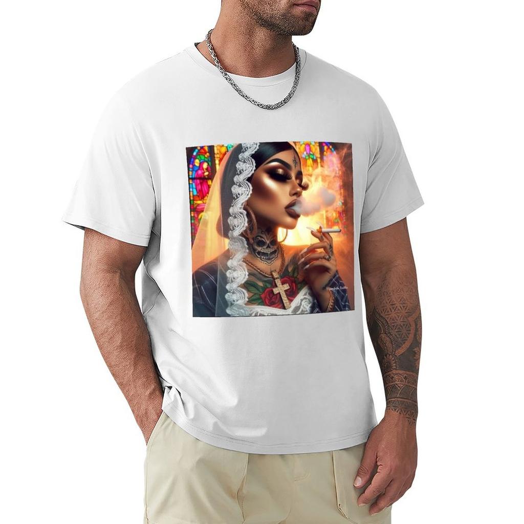 Tattooed Bride Tshirt Casual Loose Daily Wear Tshirt