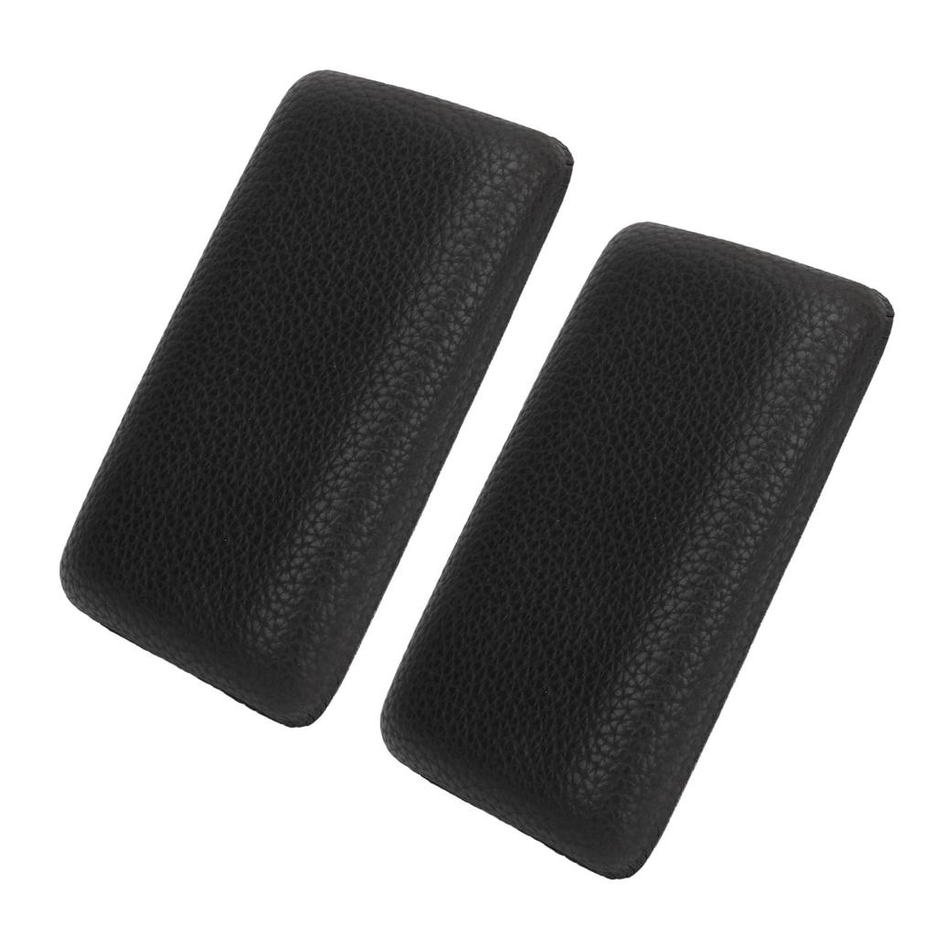 Car Leg Pads Microfiber Pu Leather Soft Automobile Center Console Knee Elbow Pad Cushion Black