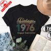 Vintage 1976 Birthday 49th Shirts Gifts For Unisex Wounisex Commuter Allmatch Tee Crewneck Casual Fashion Printed Tshirt Tops