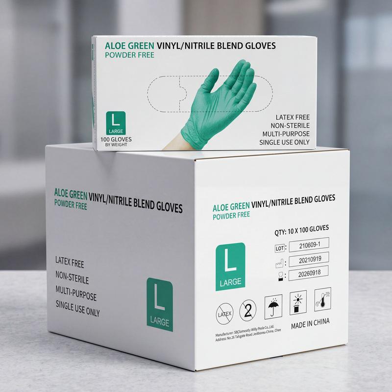 Thickened White Nitrile Gloves - Durable, Powder-Free, High Elastic, Ideal for Catering, Housework & Food Handling