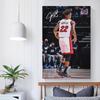 LINYISHU Jimmy Butler Poster Basketball Signature Wall Art Canvas Print Poster HD Home Decoration Painting ID82814; Unframe; 16x24inch(40x60cm)