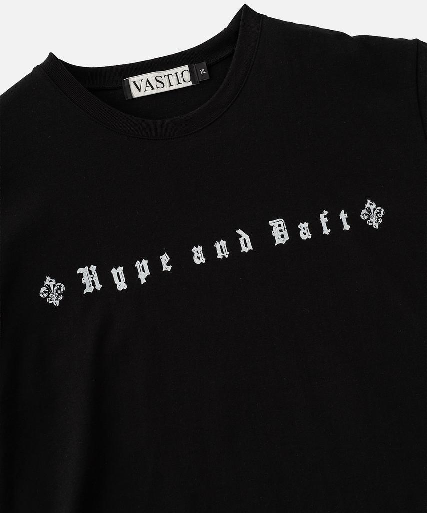 VASTIC Lettering T-Shirt_Black