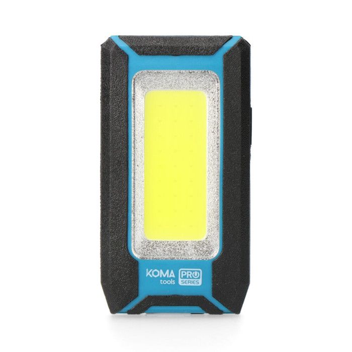 Lampe de Poche - KOMA TOOLS - COB LED 8W - 500lm - Rechargeable USB - Power Bank
