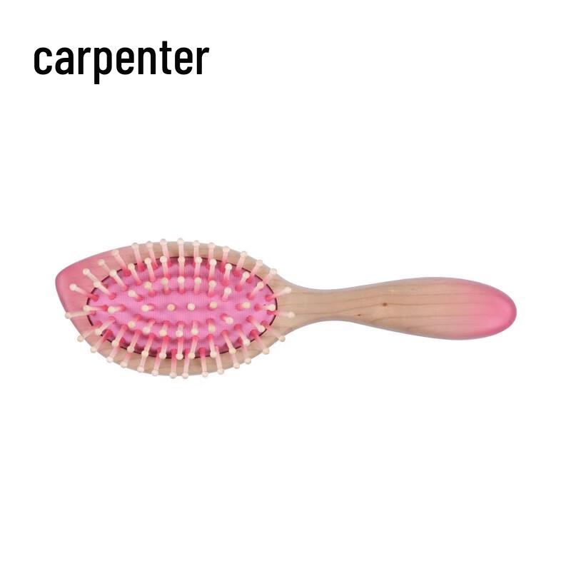 Tan Mujiang Peach Blossom Cushion Comb Gift Set