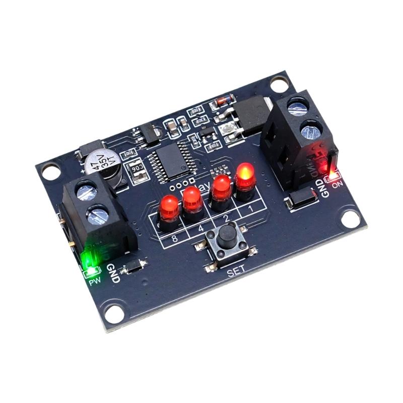 Adjustable Delay Vibration Detection Sensoring Module For Security Alarms And Industrial Equipment