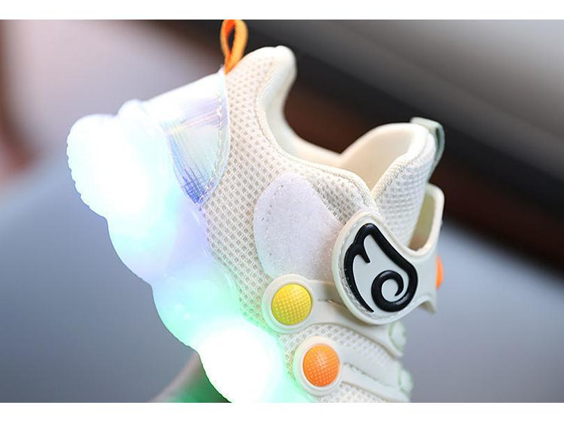 2025 Luminous Cartoon Sneakers: Soft Sole LED Light Up Shoes for Toddlers and Kids