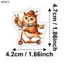 10 30 50Pcs Funny Animal Cute Pets Cycling Stickers Book Diy Skateboard Toys Guitar Luggage Suitcase Decoration Graffiti Sticker