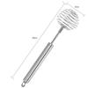 Frusta per Uova in Acciaio Inossidabile Sbattitore Semiautomatico Frullino Manuale a Mano Mescolatore per Uova Crema Frusta Accessori per Pasticceria Utensile per Uova