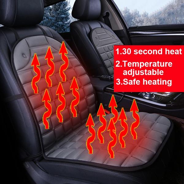 Buy 12V Heated Car Seat Cover Heater Winter Home Cars Driver Cushion
