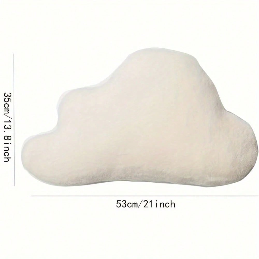 1pc Decor Cushion Cloud Shaped Hug Pillow For Sofa Bay Window Decoration