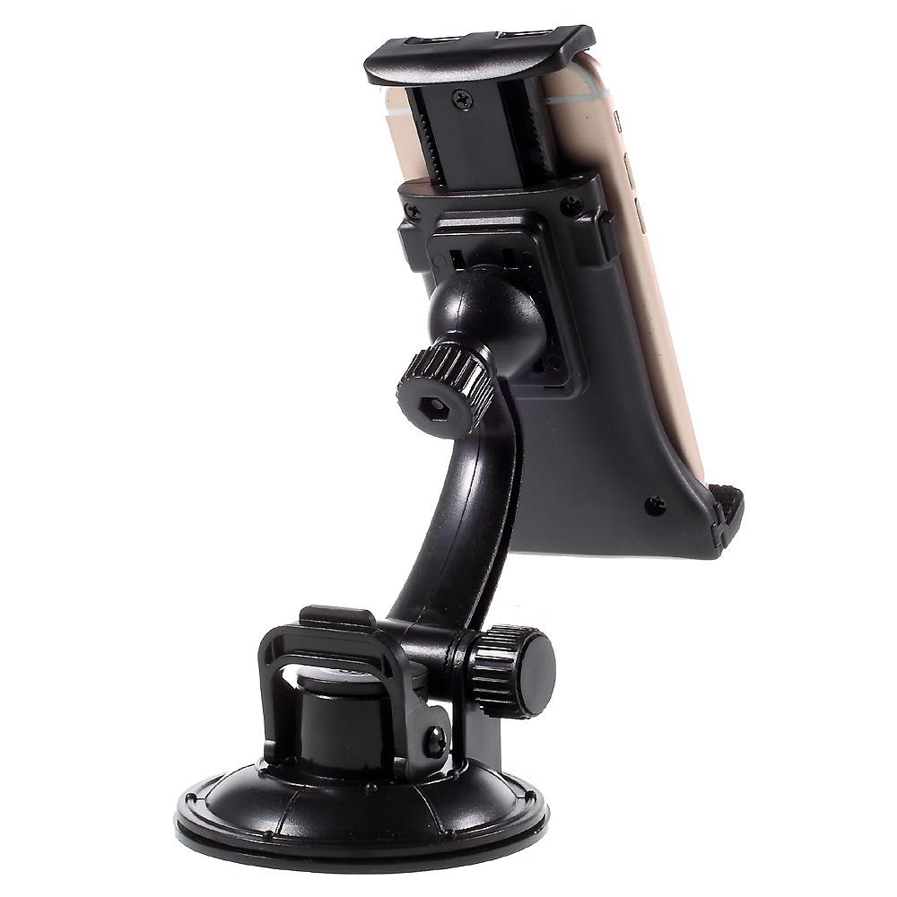 Universal Rotating Suction Cup Car Holder Mount for iPhone 6 Plus/iPad Air 2,Vertical Range: 110-180mm