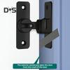 Barn Door Lock Simple Installation Anti-Theft Heavy Duty Bar Gate Latches Safety Slide Door Lock for Bathroom Garden