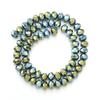 3/4/6/8/10mm Faceted Crystal Beads Green AB Abacus Glass Loose Spacer Beads For Jewelry Making DIY Necklace Bracelet Accessories