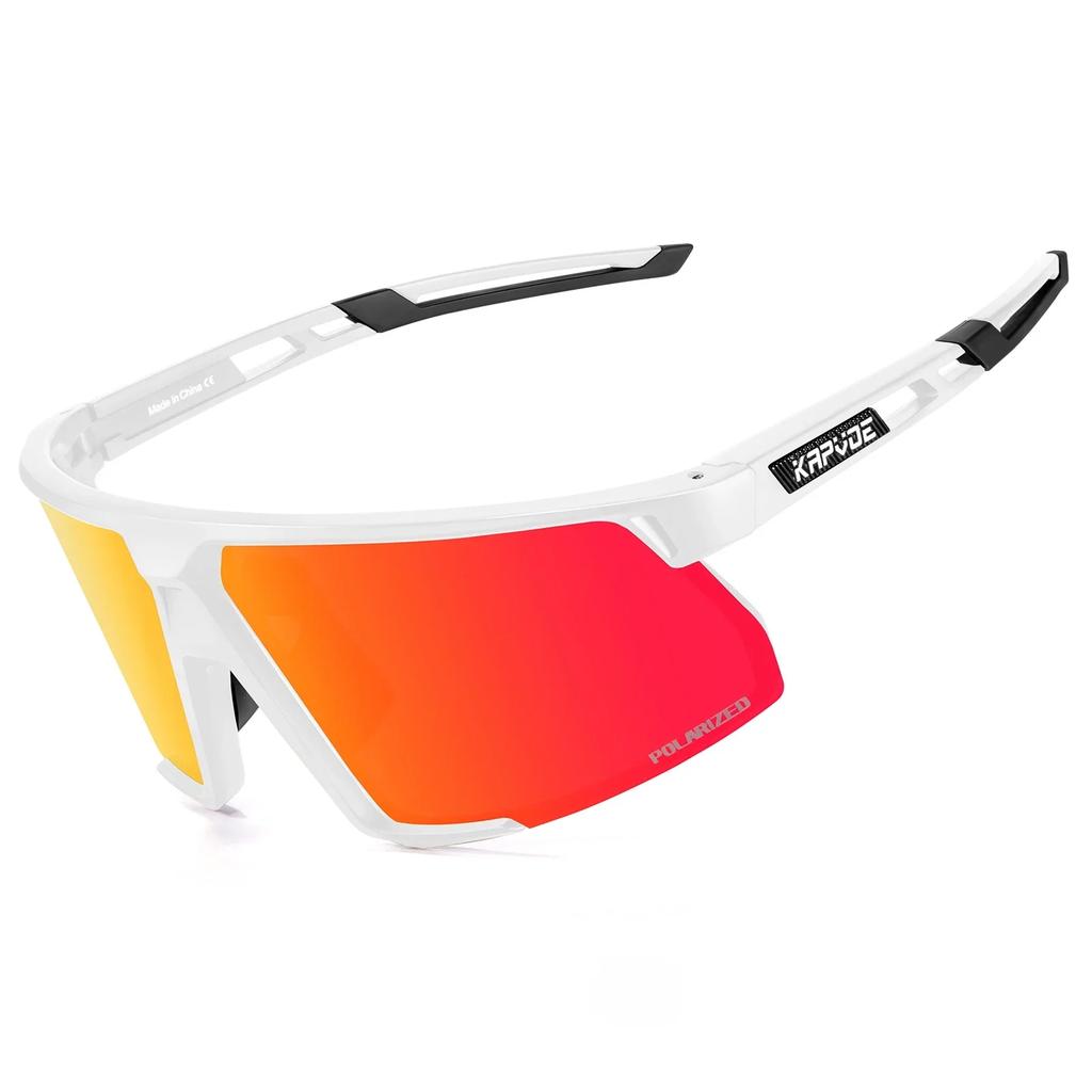 Kapvoe Cycling Polarized Sunglasses for Men Women Luxury Glasses Driving Cycling Golf Bike Glasses Fashion Shades Hiking Eyewear