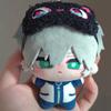 10cm Mascote Anime ALIEN STAGEœ Ivanœ Till Desenho Animado Pelúcia Recheada Corpo de Estrela do Mar Cosplay Luka 4in Sua Jogo Pingente Chaveiro Presentes