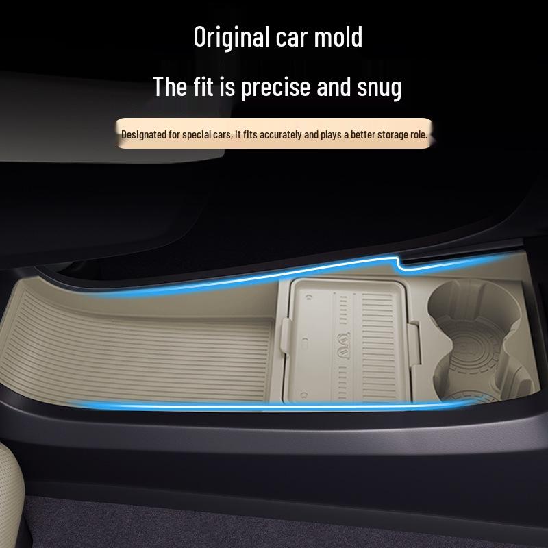 Fits 25 Nano 06 Models: Center Console Storage Box & Glasses Holder Car Accessories.
