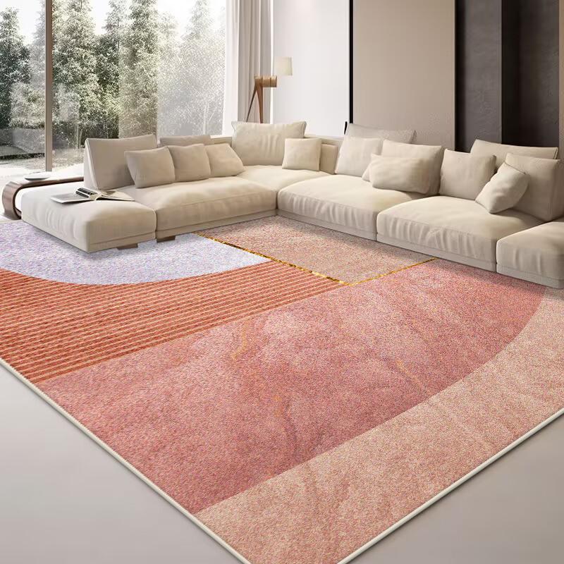 

Сучасний Абстрактний Килим Вітальня Килим Великої Площі Нековзний Килим для Спальні Гардеробної Кімнати Декоративний Килимок для Дивана Кавового Столика, який можна прати 100*200cm