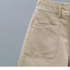 2026 Summer Women's High-Waisted Pink Denim Shorts, Age-Reducing Loose Straight Wide-Leg A-Line Hot Pants