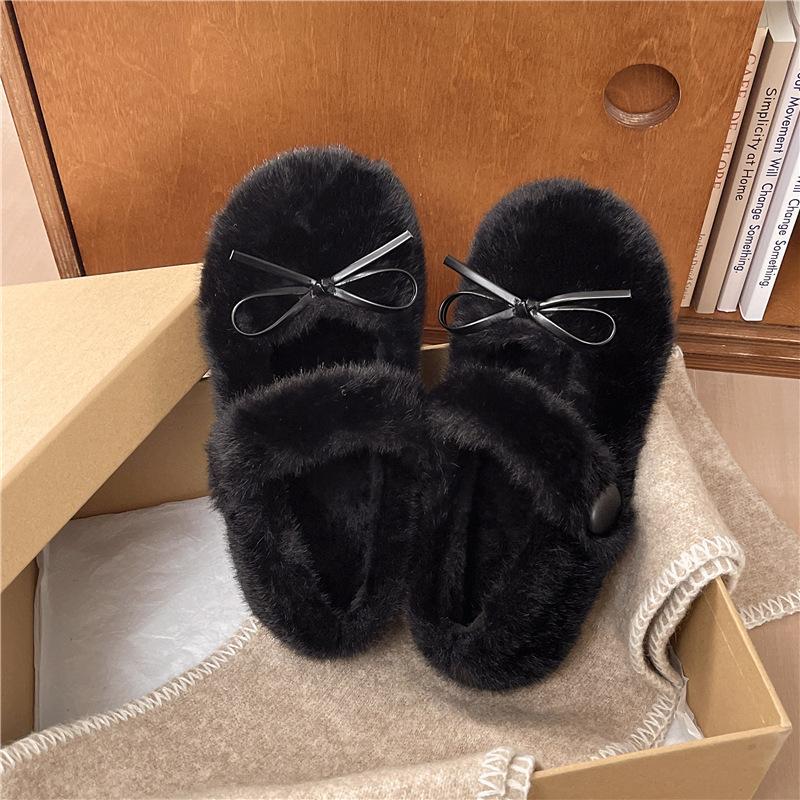 Cotton shoes autumn and winter women's shoes inner height increase Mao Mao shoes winter women's casual shoes outdoor warm thick heel