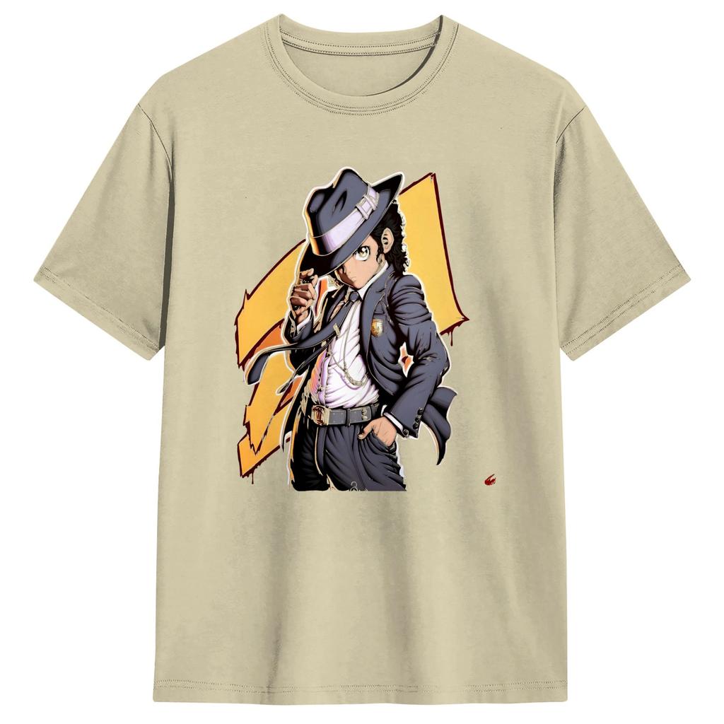MMichael JJackson the king of pop TShirt Summer Cotton T Shirts For Unisex Casual Tshirt Short Sleeve Y2K Funny Top Tees