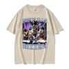 Funny Jesus Has Rizzen Rock Star Tee Shirt Mens Clothing Fashion Gothic Cool T Shirt Unisex High Quality Cotton Summer Tshirts
