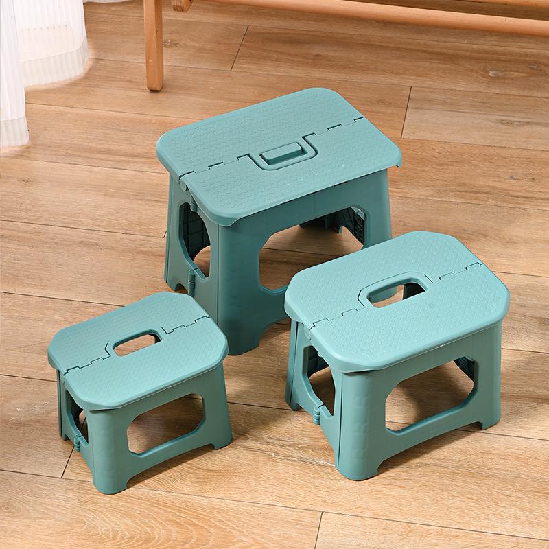 Modern Simple 2023 Folding Portable Outdoor Plastic Stool Bench