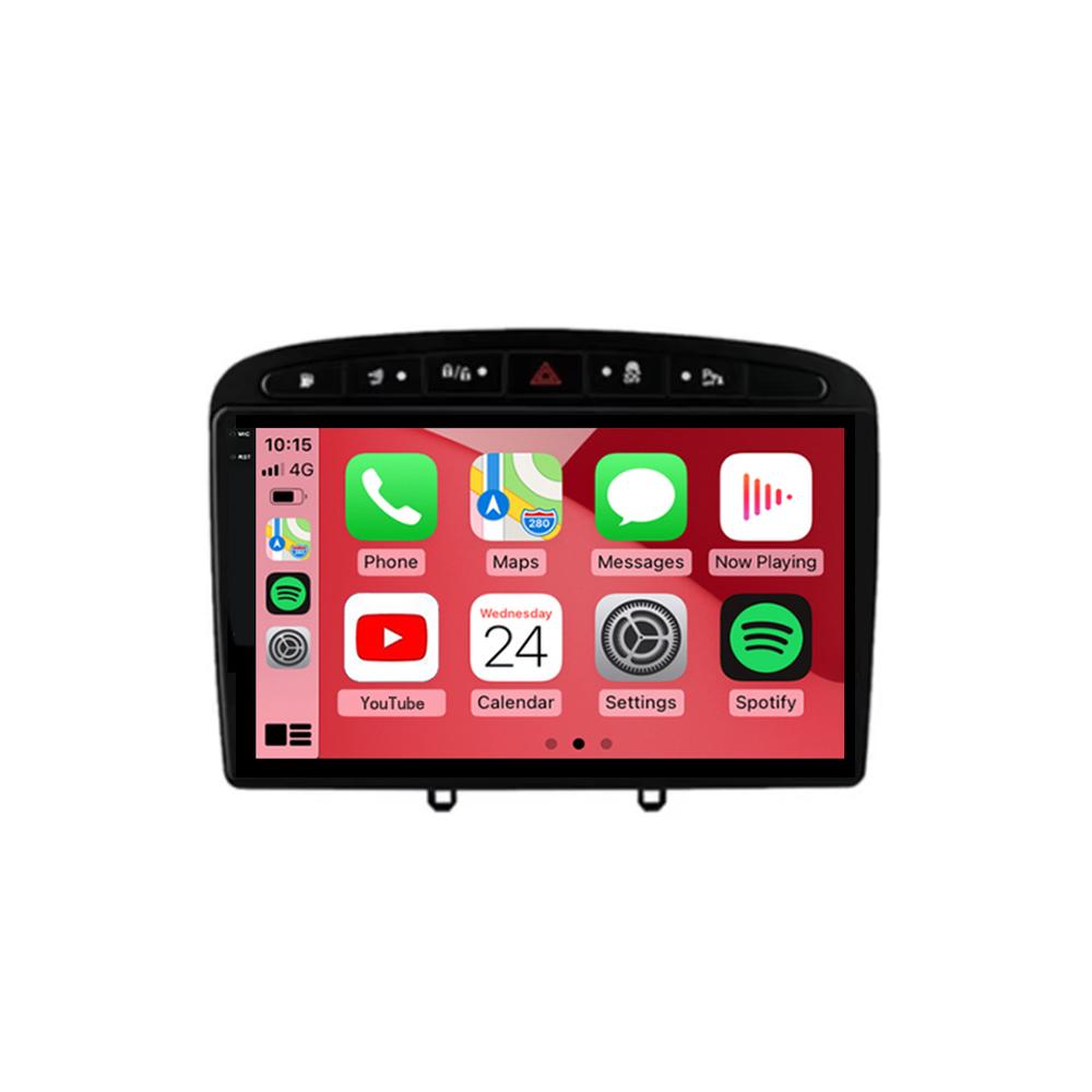 Android 14 Car Radio Carplay Multimedia Player for Peugeot 408 for Peugeot 308 308 SW 2012- 2020 Android Auto Car GPS Player