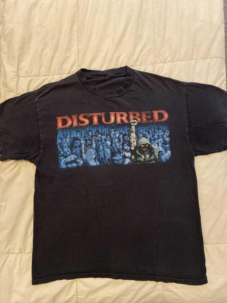 New Rare Disturbed Band Gift For Fans Black All Size T-Shirt JJ29 Unisex T-Shirt M
