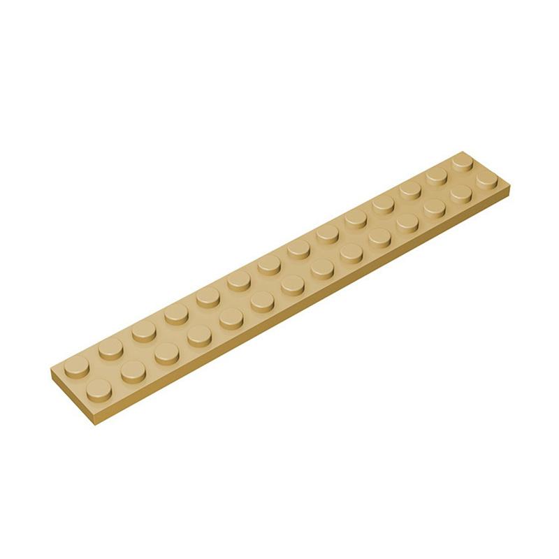 10pcs 91988 Plate 2x14 Building Blocks MOC Color Accessories Compatible with Bricks DIY Construction Toys for Creative Play