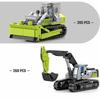 Non-Toxic Sembo Engineering Vehicle Assemblage Building Blocks Kits Moc Excavator Mixer Truck Model Bricks Diy Educational Toys Children Gifts