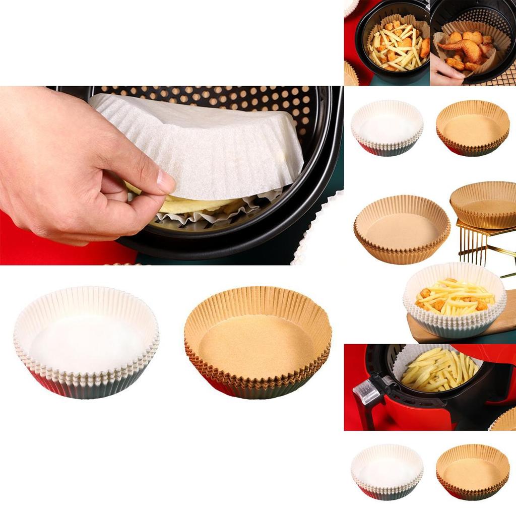 Oil-proof And Waterproof Air Fryer Paper Liner 30/50 Pcs