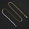 Vintage Gold Color Multiple Styles Imitation Pearl Necklace for Women Boho Trendy Multi-Layer Crystal Pendant Necklaces Jewelry