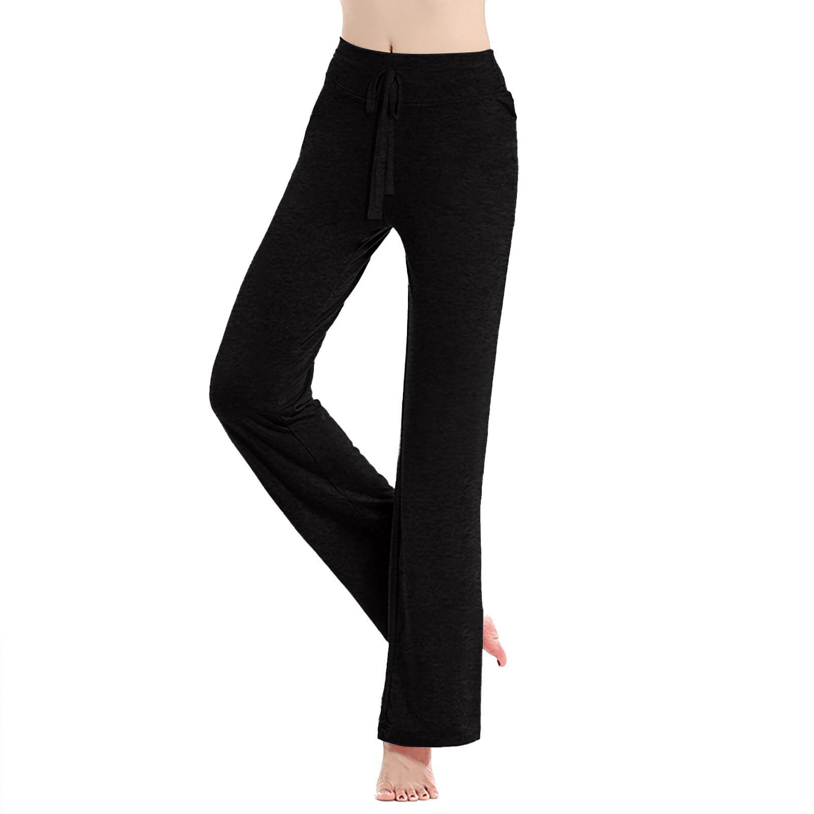 

Модные облегающие брюки Спортивные повседневные брюки Штаны для йоги Штаны для фитнеса L чёрный