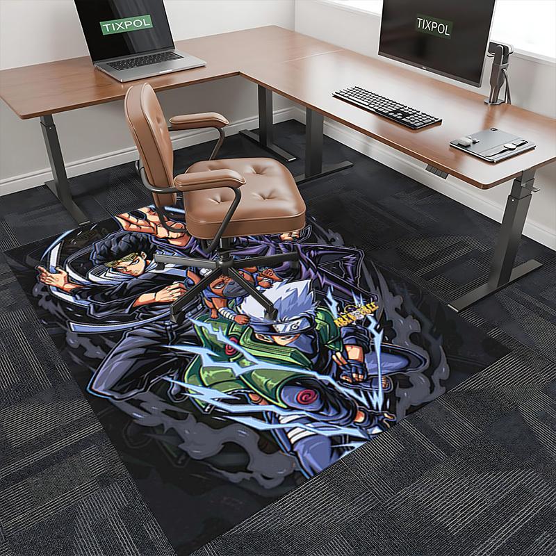 1pc Anime Cartoon Design Chair Mat - Office Desk Pad, Non-Slip Carpet for Home Decor, Suitable for All Seasons, Perfect Gift for Anime Lovers.M008