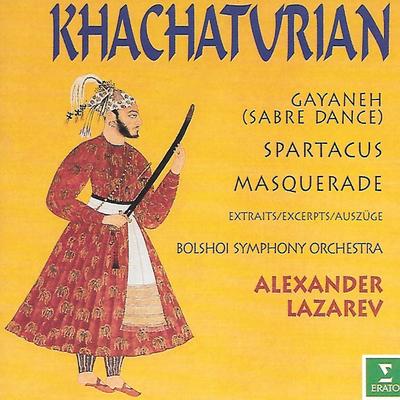 CD ARAM KHATCHATURIAN, BOLSHOI THEATRE - Gayaneh (Sabre Dance) / Spartacus / 4509946772 Erato 1994 Germany Classical Used