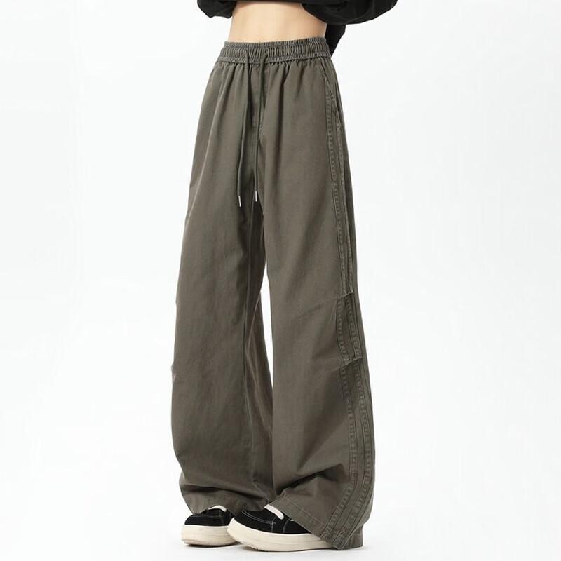 Men's American Style Loose Straight-Leg Cargo Pants