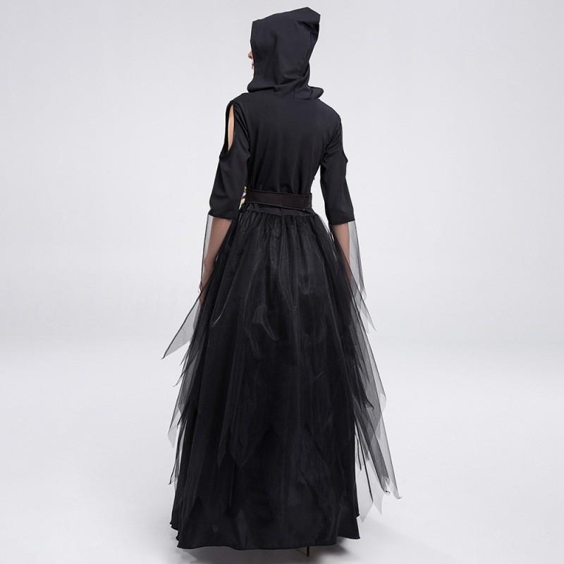 Stylish And Alluring Witch Costume Dress For Women Ideal For Halloween Parties