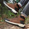 Men's outdoor hiking shoes four seasons new non-slip wear-resistant comfort walking sneakers fashion youth sports casual shoes