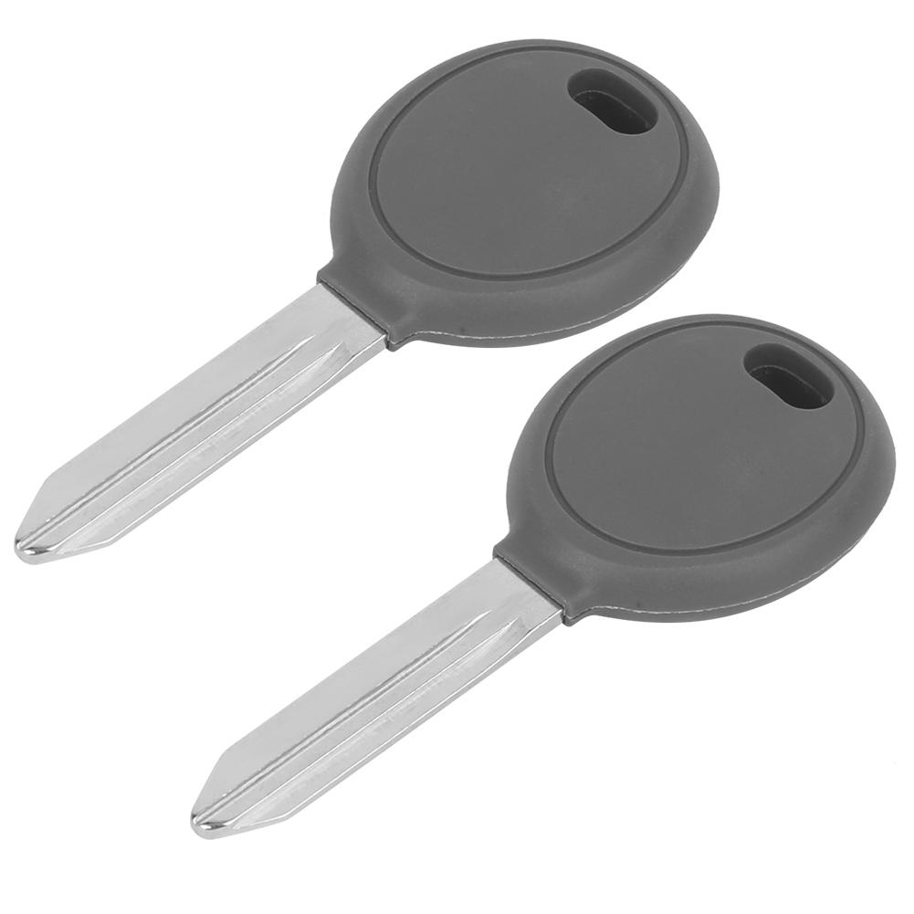 2 Stück Transponder Zündung Autoschlüssel mit 46 Keramikchip passend für Chrysler