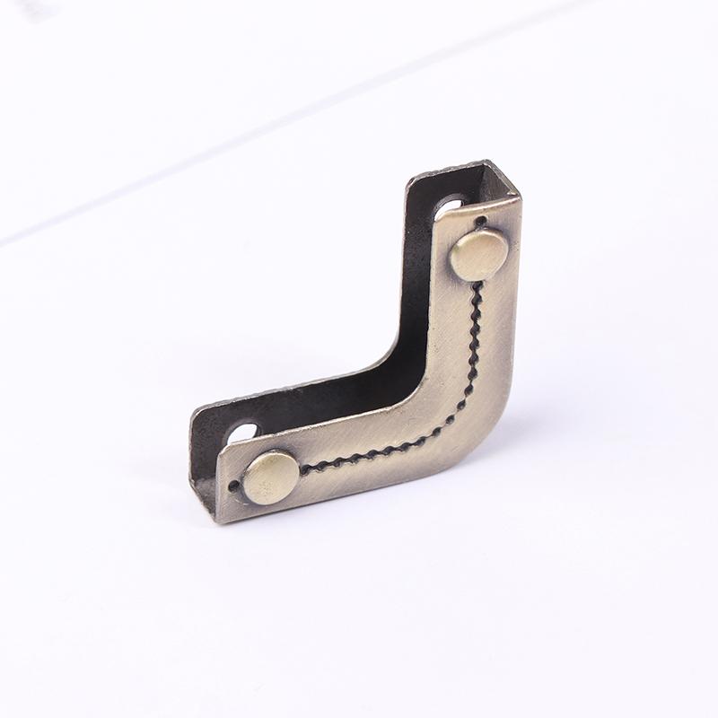 1Pc Metal Bag Corner Corners Decor End Clip Edge Banding Bag Accessories Leather Decorative Corner Banding Decorative Strips
