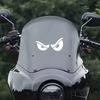 Evil Eyes Waterproof Sticker, Cool Graphic Vinyl Decal, Universal Modification Decor for Motorbike Fairing, Scooter & Car Body