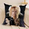 Fantasy Film LLabyrinth Cushion Cover Silky Short Plush Invisible Zipper Dustproof Sofa Pillow Case for Home Decor